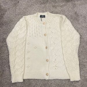 A woollen cardigan perfect for winter